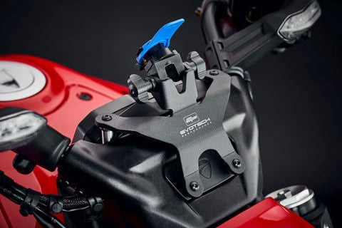 Evotech Performance Ducati EP Quad Lock Compatible Sat Nav Mount - Ducati Diavel V4 (2023+) | PRN014568-016401