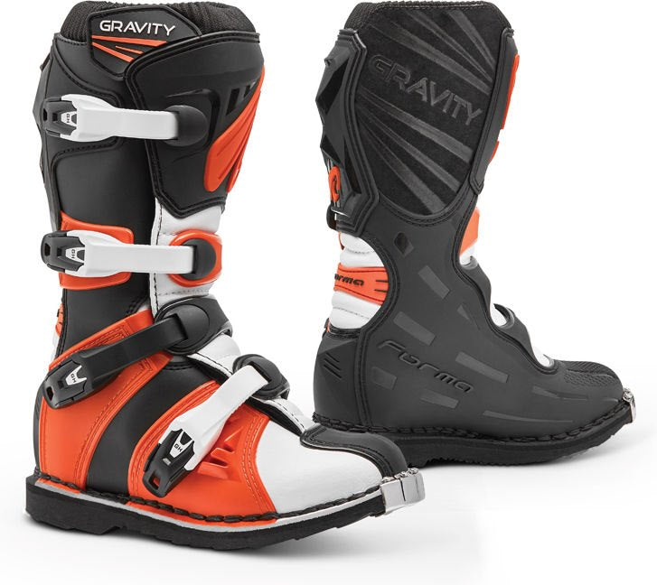 Forma / フォーマ Gravity Standard オフロード Kid Fit ブラック/オレンジ | FORC550-9916