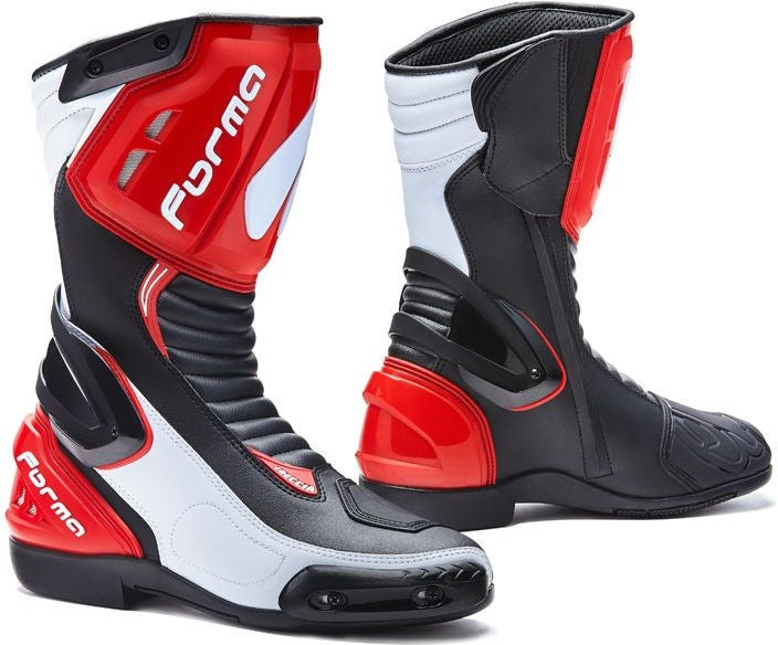 Forma / フォーマ Freccia Stivale Racing Standard Fit ブラック/ホワイト/レッド |FORV180-999810