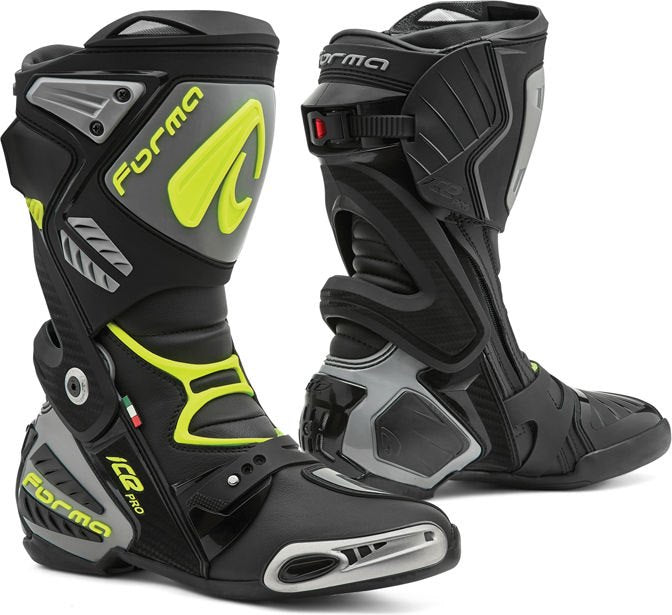 Forma / フォーマ Ice Pro Standard Fit ブラック/グレー/フルオイエロー | FORV220-991578