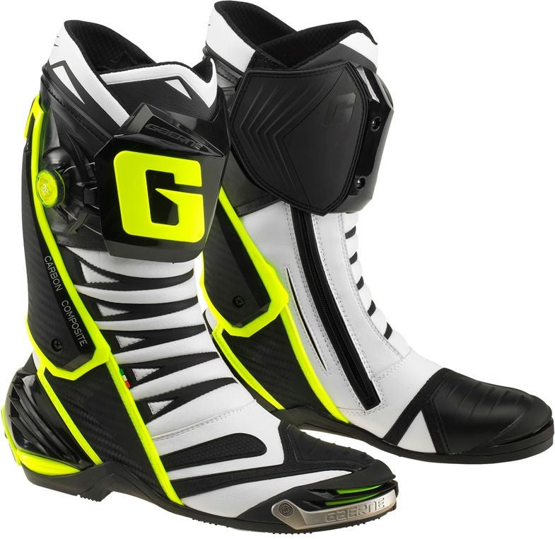 GAERNE / ガエルネ ブーツ GP 1 EVO ホワイト ブラック イエロー | 2451-051