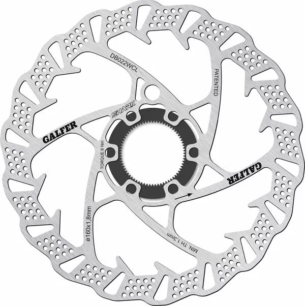 Galfer / ガルファー ディスク シャーク 160X1.8MM Cロック | DB022WCL