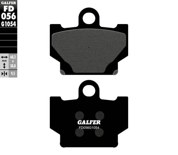 Galfer / ガルファー ブレーキパッド セミメタル | FD056G1054
