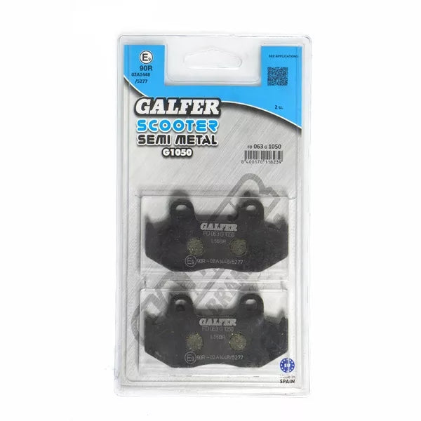 Galfer / ガルファー ブレーキパッド セミメタル スクーター | FD063G1050