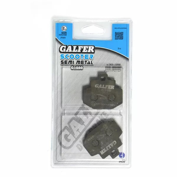Galfer / ガルファー ブレーキパッド セミメタル スクーター | FD263G1050