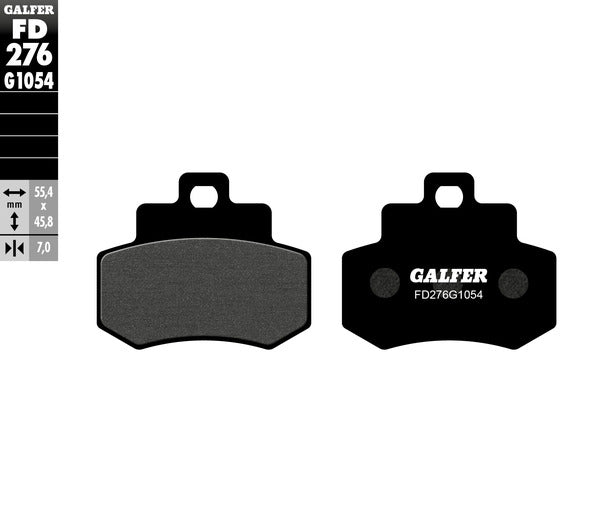 Galfer / ガルファー ブレーキパッド セミメタル | FD276G1054