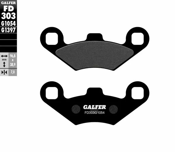 Galfer / ガルファー ブレーキパッド セミメタル | FD303G1054