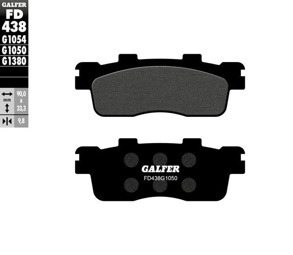 Galfer / ガルファー ブレーキパッド セミメタル スクーター | FD438G1050
