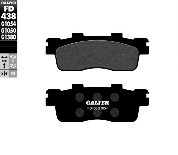 Galfer / ガルファー ブレーキパッド セミメタル | FD438G1054