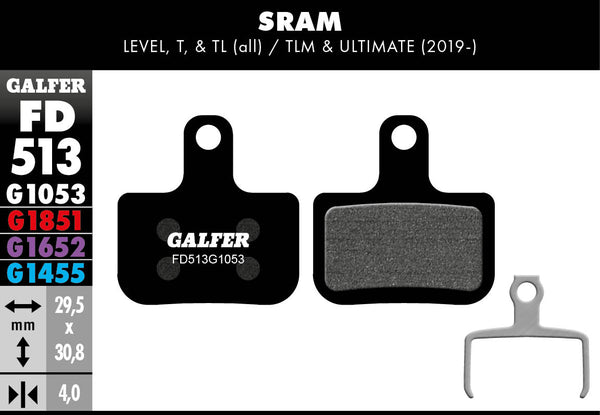 Galfer / ガルファー ブレーキパッド パフォーマンス | FD513G1053