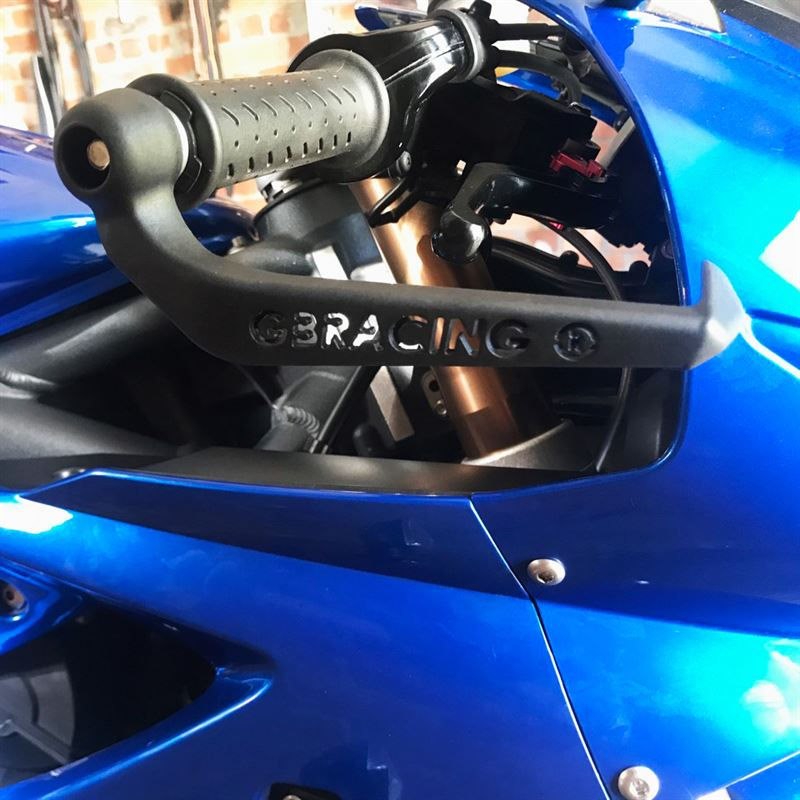 GBRacing / ジービーレーシング ユニバーサル ブレーキレバーガード 16mm インサート付 | BLG-16-A160-GBR