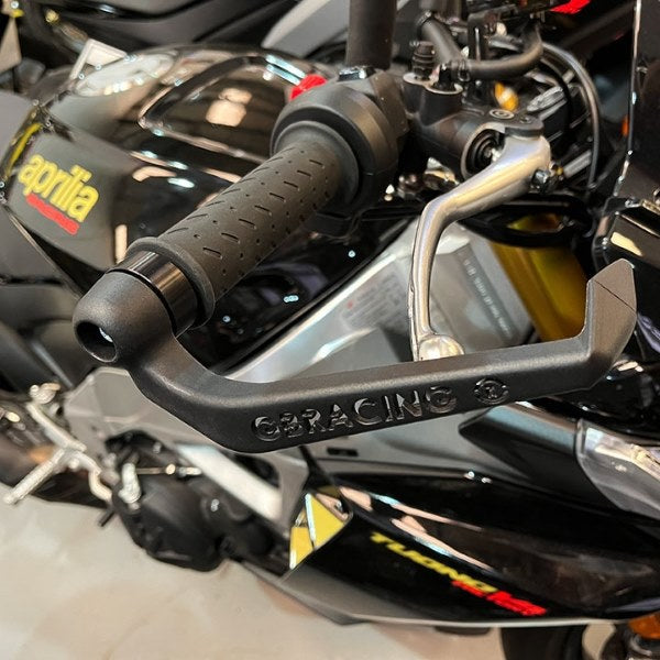 GBRacing / ジービーレーシング M18スレッドブレーキレバーガード、10mmスペーサーバーエンド、160mm。 | BLG-M18-S10-A160-GBR