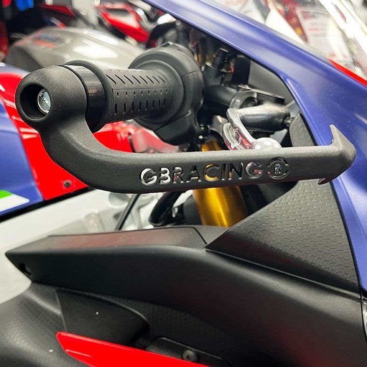 GBRacing / ジービーレーシング M5 THREADED ブレーキレバーガード 20MM スペーサーバーエンド 5MM ブッシュ 160MM. | BLG-M5-S20-B5-A160-GBR