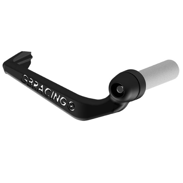 GBRacing / ジービーレーシング クラッチレバーガード 18mmインサートと10mmスペーサー、160mm。 | CLG-18-S10-B5-A160-GBR