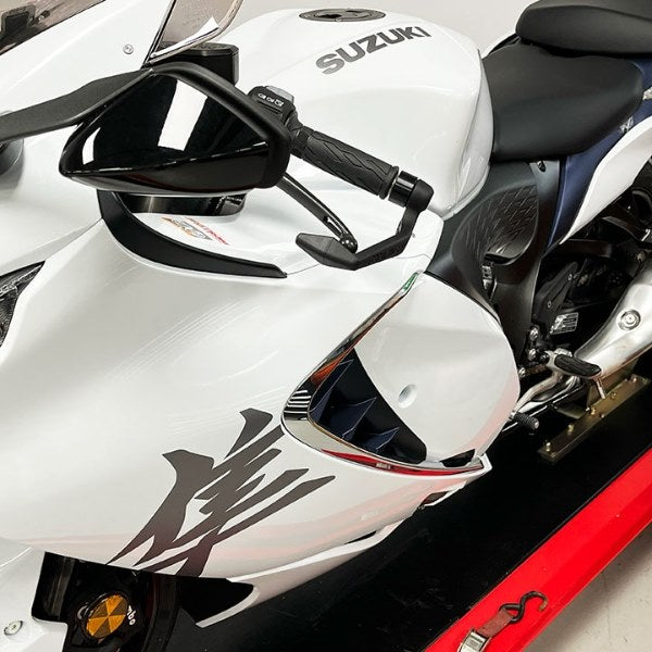 GBRacing / ジービーレーシング M12スレッドクラッチレバーガード、15mmスペーサーバーエンド、160mm。 | CLG-M12-S15-A160-GBR