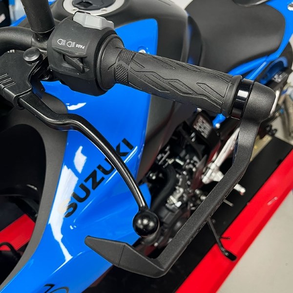 GBRacing / ジービーレーシング M12スレッドクラッチレバーガード、5mmスペーサーバーエンド、160mm。 | CLG-M12-S5-A160-GBR