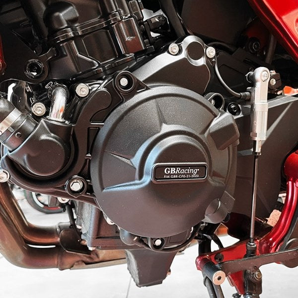 GBRacing / ジービーレーシング CB750 HORNET&XL750 TRANSALPセカンダリエンジンカバーセット2023 | EC-CB750-2023-Set-GBR