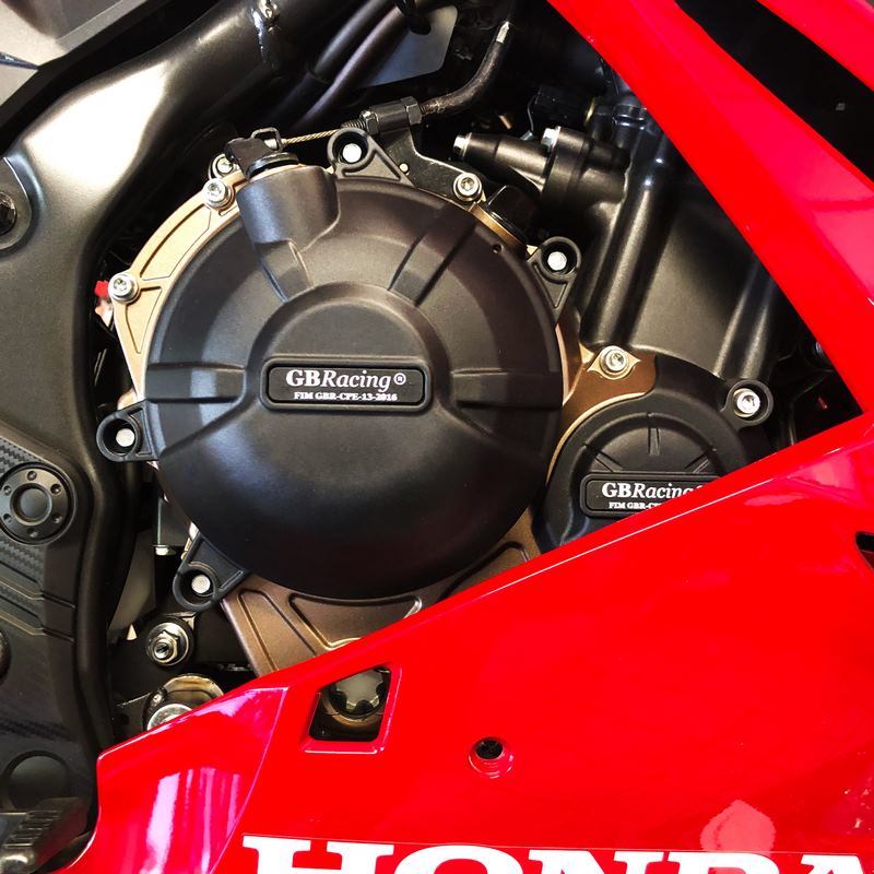 GB Racing / ジービーレーシング Honda CBR500R & CB500F/X クラッチカバー 2019 | EC-CBR500R-2019-2-GBR