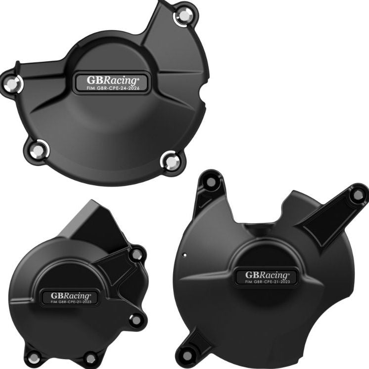 GBRacing / ジービーレーシング エンジンカバーセット CBR600RR 2009-2024 | EC-CBR600RR-2024-SET-GBR