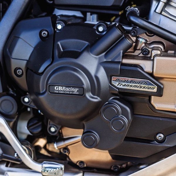 GBRacing / ジービーレーシング CRF1100LアフリカツインDCTセカンダリクラッチカバー2020-2023 | EC-CRF1100-2020-2-DCT-GBR