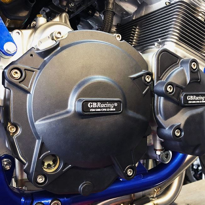 GBRacing / ジービーレーシング GSF600 クラッチカバー 1995-2004 | EC-GSF600-1995-2-GBR