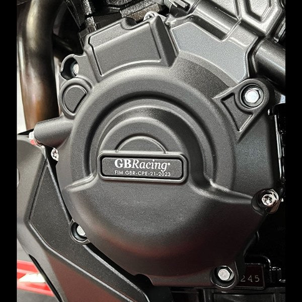 GBRacing / ジービーレーシング GSX-8S M3&V-STROM 800DEセカンダリオルタネーターカバー2023 | EC-GSX-8S-M3-1-GBR