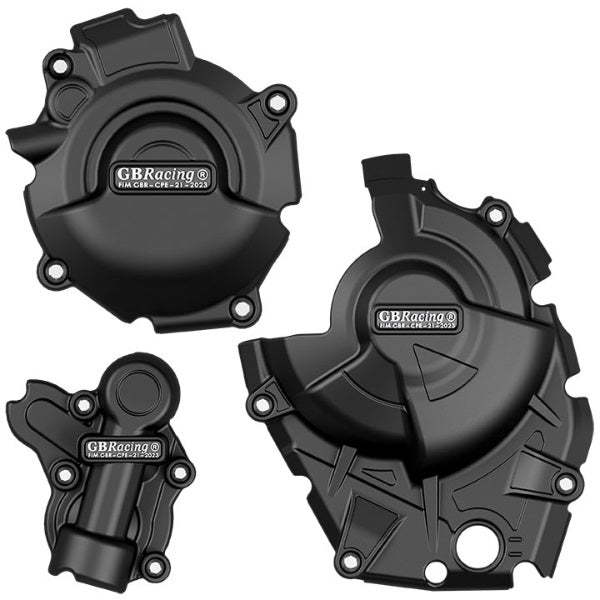 GBRacing / ジービーレーシング GSX-8S M3&V-STROM 800DEセカンダリエンジンカバーセット2023 | EC-GSX-8S-M3-SET GBR