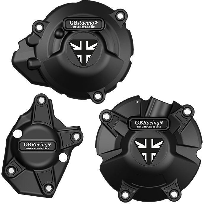 GBRacing / ジービーレーシング Triumph トライアンフ 765 エンジンカバーセット 2022 | EC-M2-2022-SET-GBR