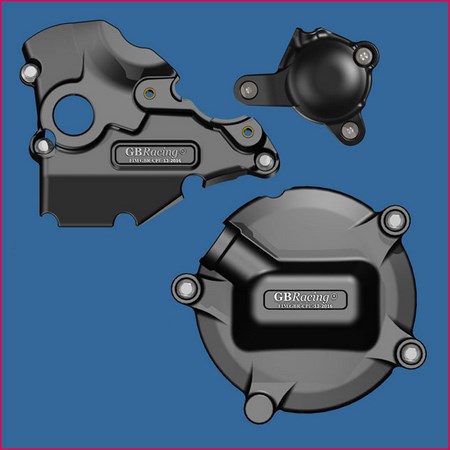 GBRacing / ジービーレーシング エンジンカバーセット- BLANK LID | EC-M3H-2012-SET-GBR