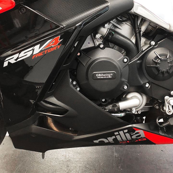 GBRacing / ジービーレーシング RSV4 オルタネーターカバー 2021- | EC-RSV4-2021-1-GBR