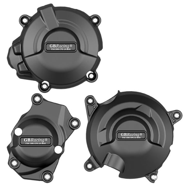 GBRacing / ジービーレーシング Trident 660&Tiger 660セカンダリエンジンカバーセット2021-2023 | EC-T660-2021-Set-GBR