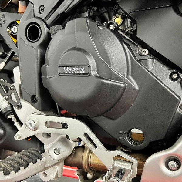 GBRacing / ジービーレーシング Multistrada ムルティストラーダ V2 950、Desertx、Monster +/SP Secondary クラッチカバー 2021-2023 | EC-V2-950-2021-2-GBR