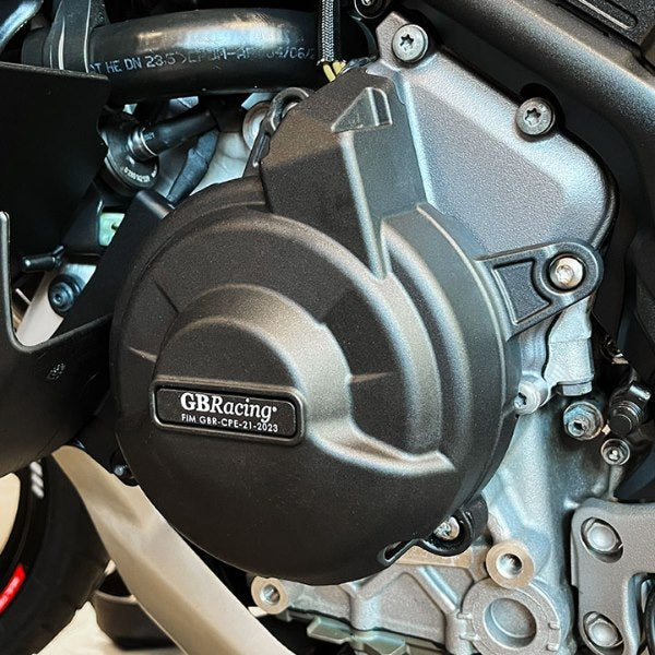 GBRacing / ジービーレーシング Multistrada ムルティストラーダ V4オルタネーターカバー2022-2023 | EC-V4-MS-2022-1-GBR