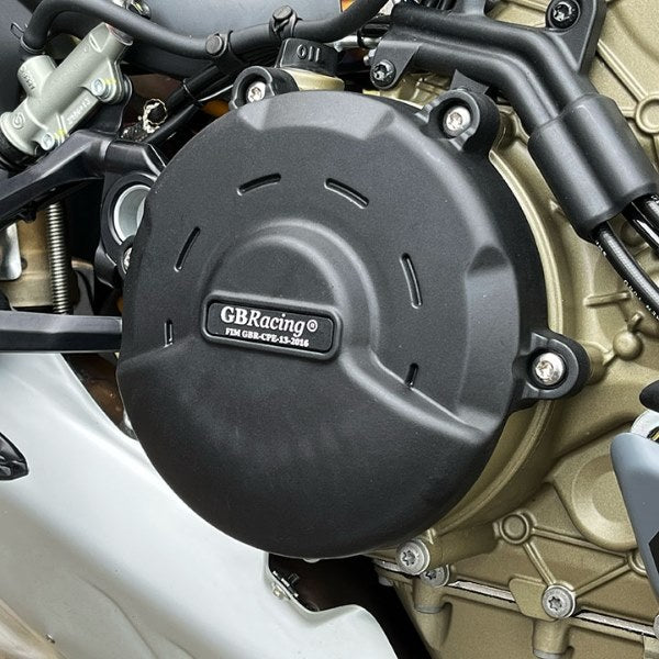 GBRacing / ジービーレーシング V4 STREETFIGHTER クラッチカバー 2023 | EC-V4-SF-2023-2-GBR