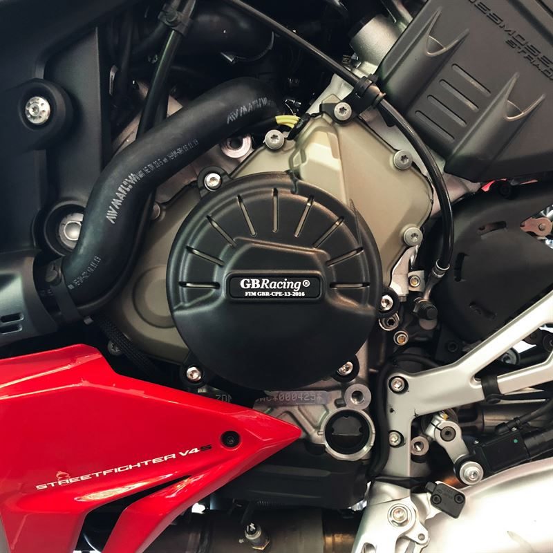 GBRacing / ジービーレーシング V4S Streetfighter オルタネーターカバー 2020-2022 | EC-V4S-SF-2020-1-GBR