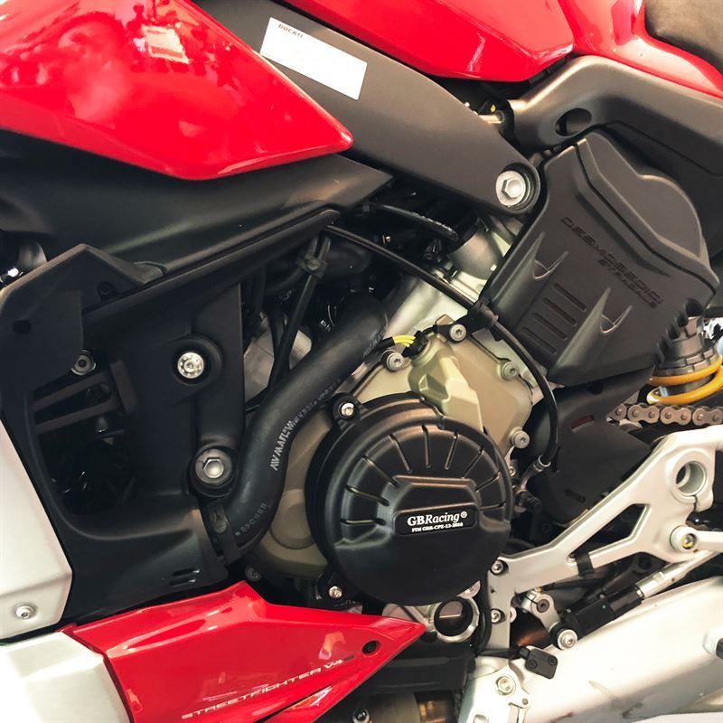 GBRacing / ジービーレーシング V4S Streetfighter オルタネーターカバー 2020-2022 | EC-V4S-SF-2020-1-GBR