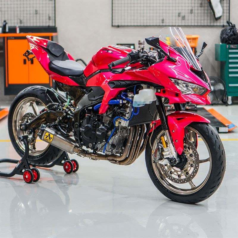 GBRacing / ジービーレーシング Ninja ZX-25R セカンダリーオルタネーターカバー 2020-2022 | EC-ZX-25R-2020-1-GBR