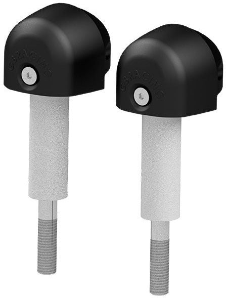 GBRacing / ジービーレーシング XL ブレットフレームスライダーセット - GSX-8S M3 2023-2024 - STREET | FS-GSX-8S-M3-XL