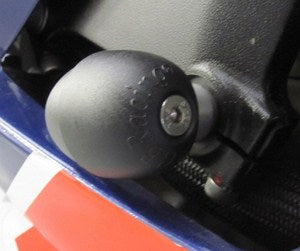 GBRacing / ジービーレーシング ブレットフレームスライダーセット | FS-GSXR1000-K5-R