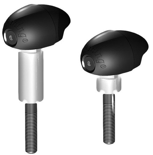 GBRacing / ジービーレーシング ブレットフレームスライダーセット | FS-GSXR600-K6-R