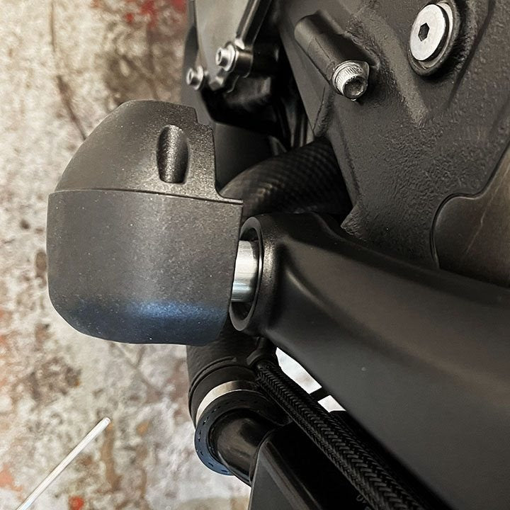 GBRacing / ジービーレーシング XL ブレットフレームスライダーセット - MT-09 2014-2020 - STREET | FS-MT09-2014-XL