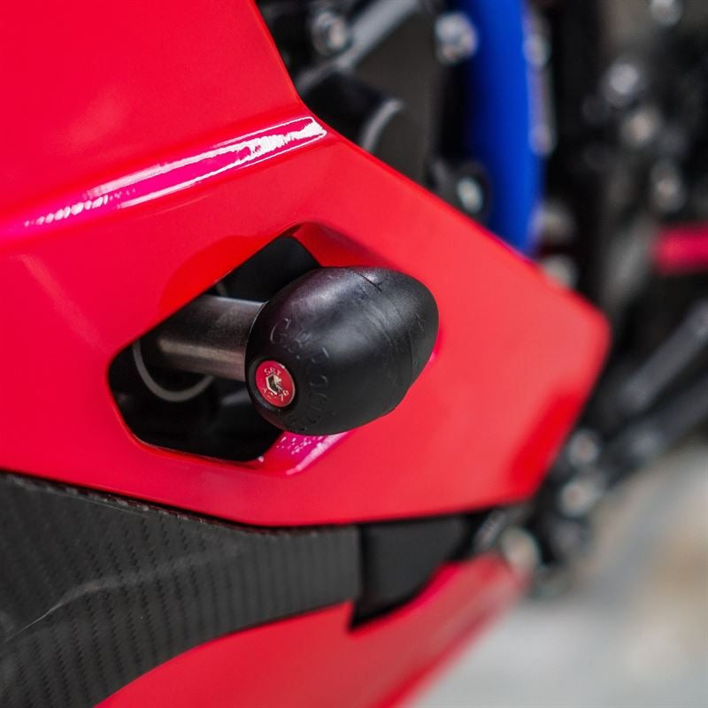 GBRacing / ジービーレーシング ブレットフレームスライダー ZX-25R 2020 - 左手側 | FS-ZX-25R-2020-LHS-S