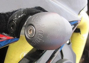 GBRacing / ジービーレーシング ブレットフレームスライダーセット | FS-ZX10-2011-S