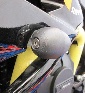 GBRacing / ジービーレーシング ブレットフレームスライダーセット | FS-ZX6-2009-R