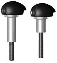 GBRacing / ジービーレーシング ブレットフレームスライダーセット | FS-ZX6-2009-R