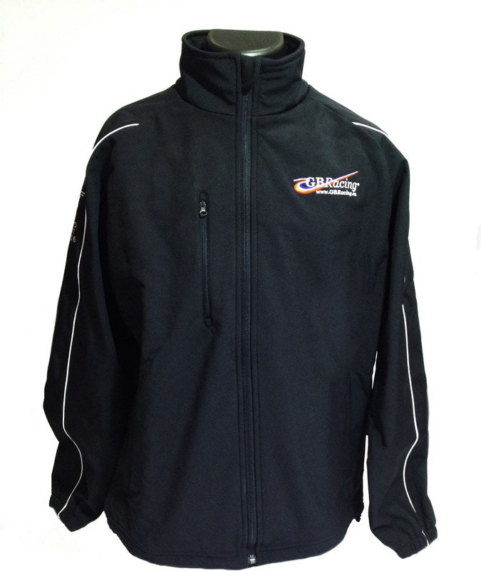 GBRacing / ジービーレーシング メンズ ブラック ソフトシェルジャケット | GBR-SSJ