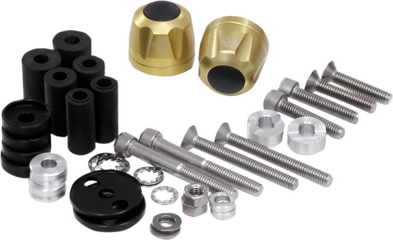 GILLES TOOLING / ギルズツーリング バーエンドセット LG-IP ゴールド | LG-IP-22-G
