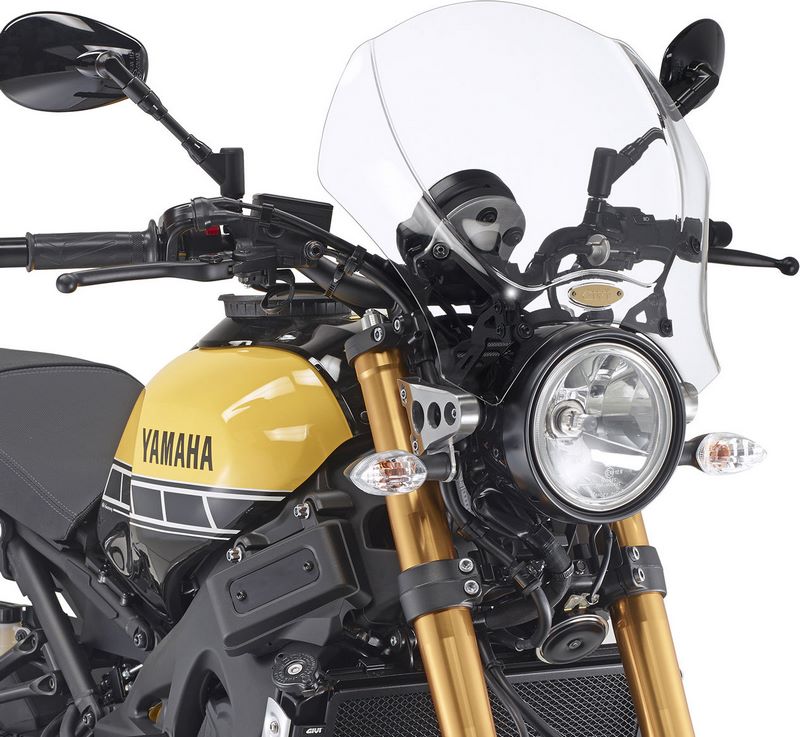Givi / ジビ ユニバーサル(汎用) スクリーン クリア dim. HxW 35x41 cm- 取り付けキット非付属 | 140A