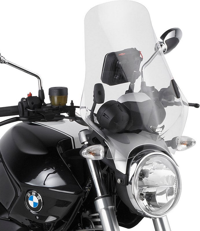Givi / ジビ ウインドスクリーン BMW R 1200 R- R 1250 R クリア dim. HxW 49-5 x 46 cm | 147A