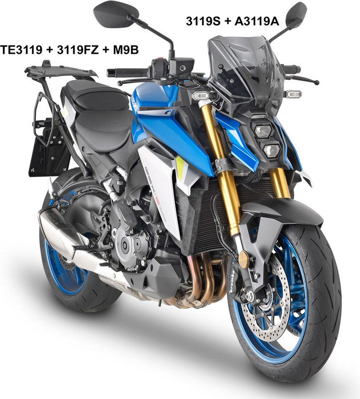 Givi / ジビ サドルバッグスペーサー用マウンティングキット TST3110 | 3110KIT